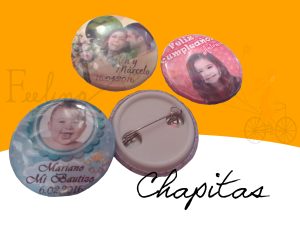 chapita prendedor 32mm