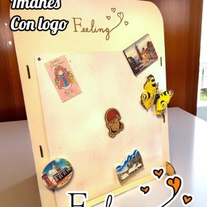 mostrador de imanes de sobremesa